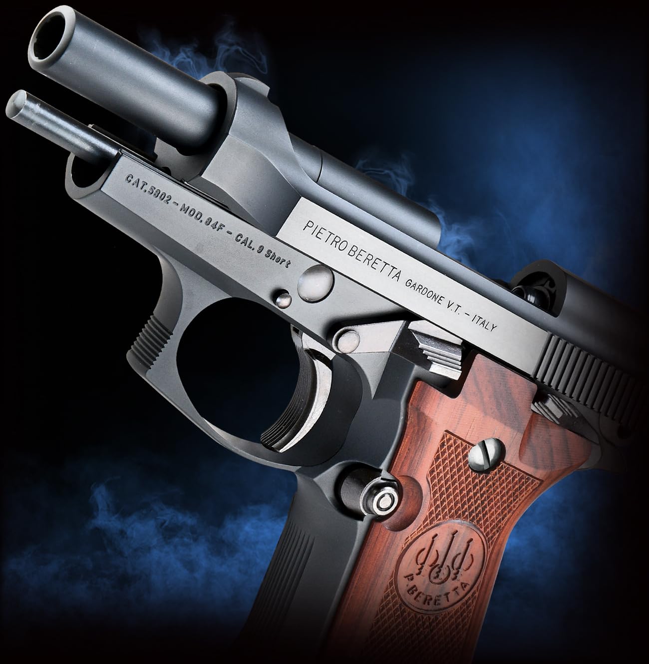 Amazon.co.jp: WA ベレッタ M84FS プレミアム・エディション 木製