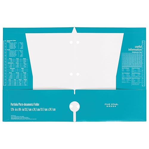 Miniatura 4 de Mead Five Star - Carpeta de papel de 4 bolsillos 33106 (2 unidades)