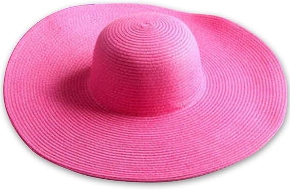Amazon Pomaikai つば広帽子 女優帽 レディース Uv ハット 折りたたみ日よけ 日焼け防止 黒 白 麦わら 青 ピンク ハット 通販