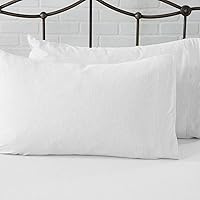 Vista 25 de Great Bay Home Cotton Jersey Knit Twin Sheet Set - Ultra-Soft, Stretchy, Heathered Melange Denim Blue Bed Sheets - Cozy, Soft T-Shirt Sheet &