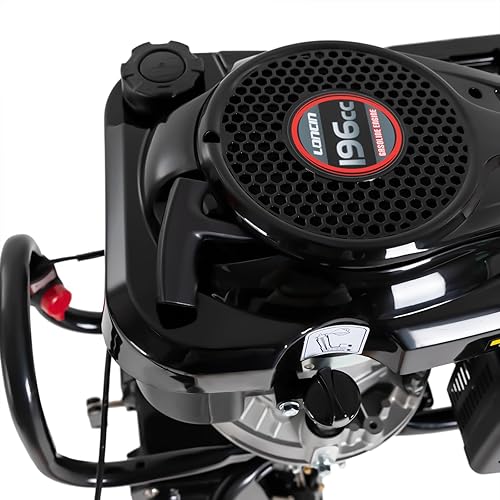 Miniatura 3 de Motores fuera de borda de 4 tiempos, 7.5 HP 196 cc de eje largo, motor de lancha de pesca, sistema marino resistente, kayak de control de timón para