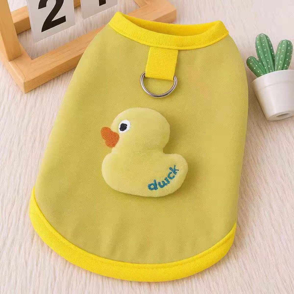 3 Pieces Rabbit Clothes Rabbit Vest Harness and Leash Set Small Animal Warm Soft Outfit with Cute Decor for Hedgehog Chinchilla Guinea Pig Bunny Puppy Kitten Small Pets (XL)