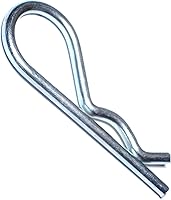 Hard-to-Find Fastener Hitch Pin Clips 3/16 x 3-1/4 Zinc-Plated Alloy Steel, 50-Pack for Secure Trailer Hauling, Farm & Industrial Use