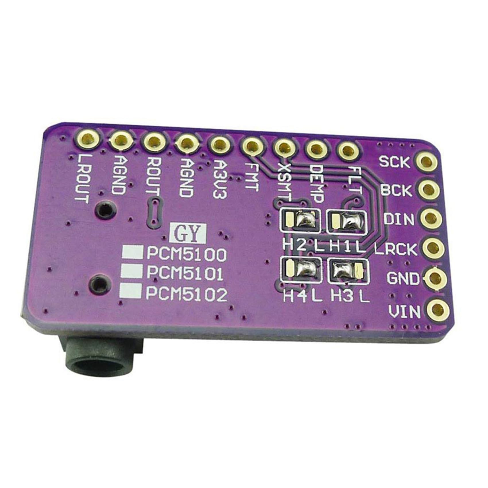5X PCM5102 I2S IIS Moduł Dekodera Dźwięku Cyfrowego Stereo Konwerter Cyfrowo-Analogowy Moduł Głosowy dla