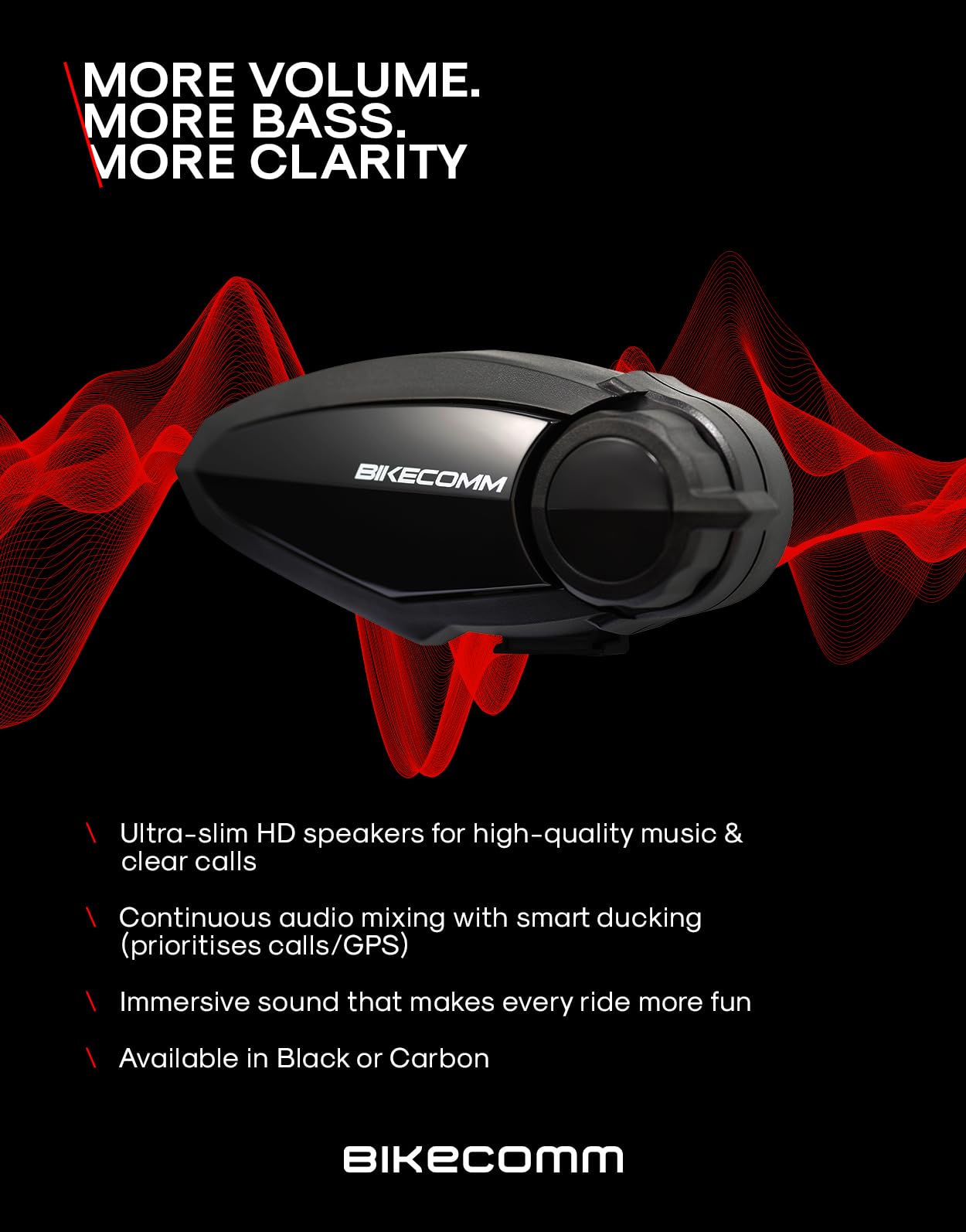 BK-S2 - Auriculares de intercomunicación Bluetooth para motocicleta, sistema de comunicación para casco, altavoz impermeable, auriculares de comunicación de voz, auriculares para casco, cancelación de