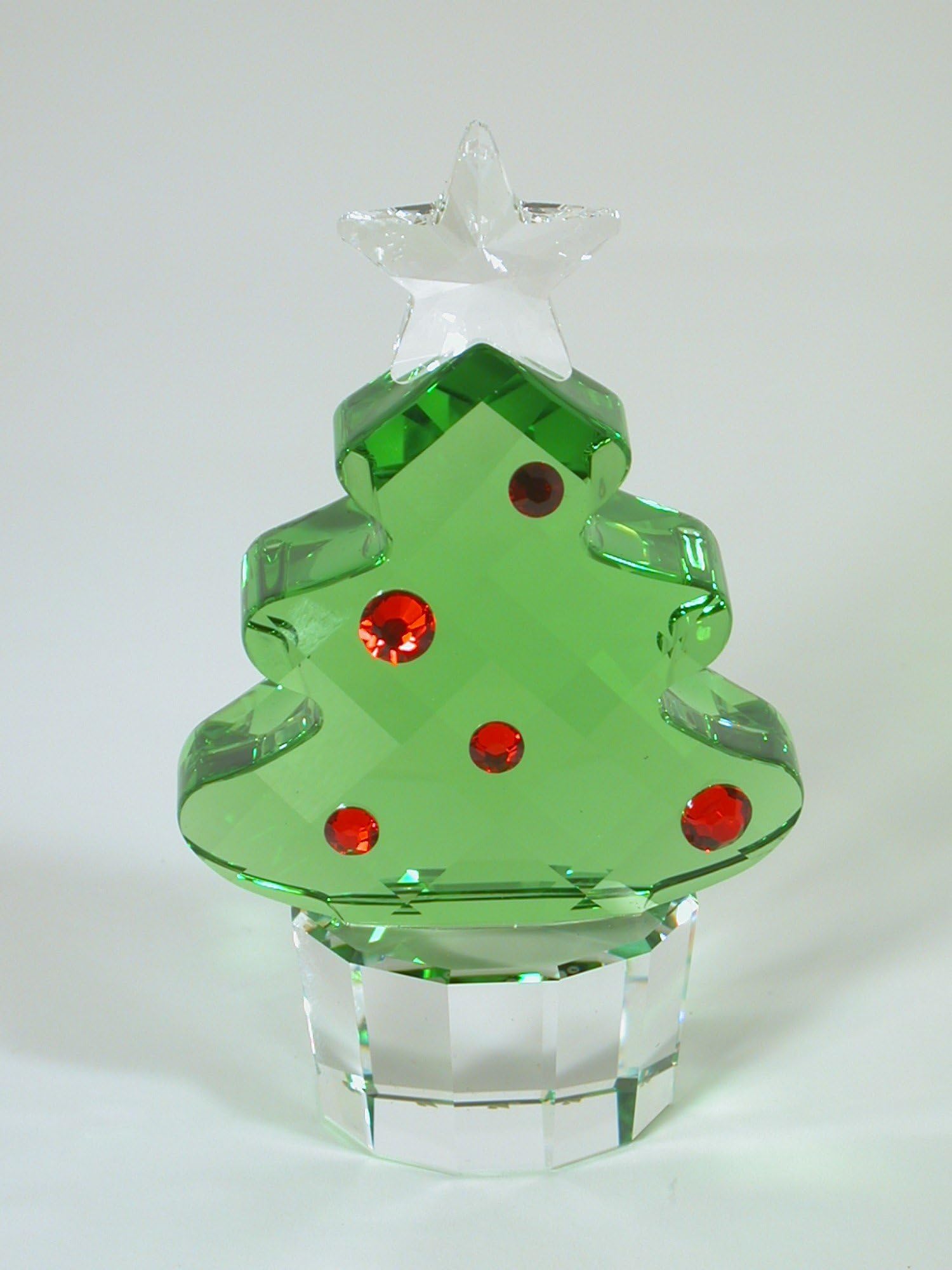 Amazon.co.jp: スワロフスキー クリスタル 置物 クリスマスツリー