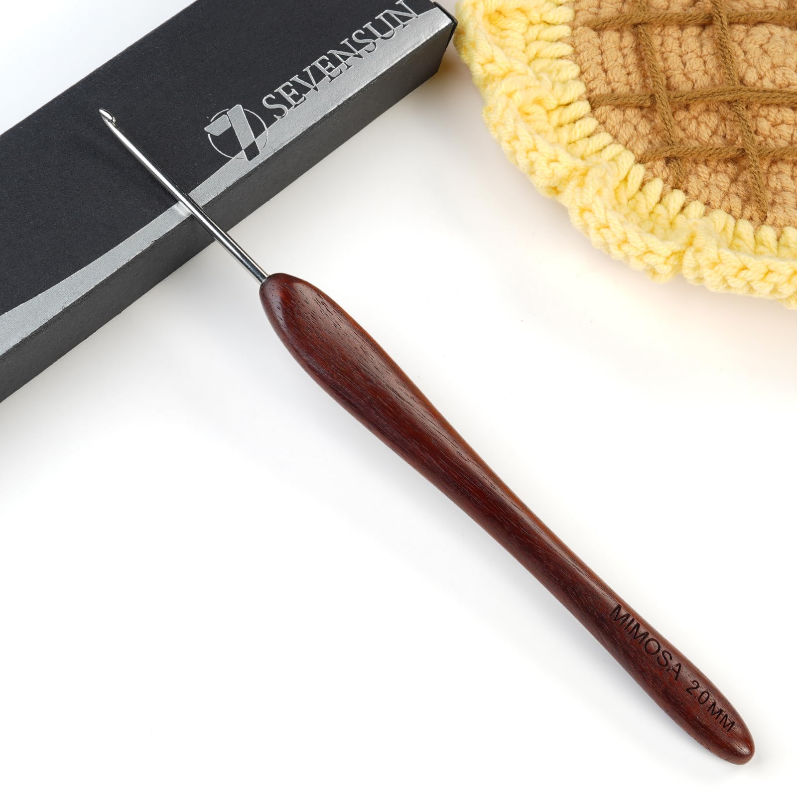 Amazon.com: SEVENSUN Mimosa 2mm Single Crochet Hook, Available in