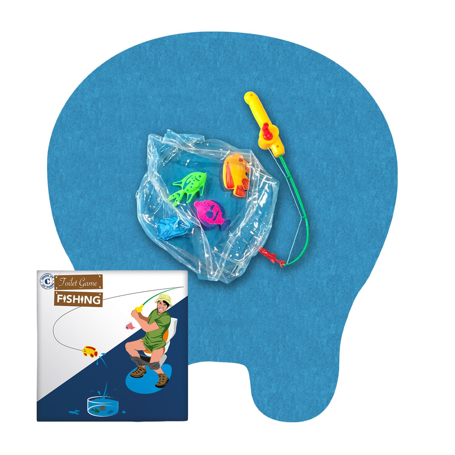 Set Gioco Pesca Magnetico 45 Pezzi – Piscina Gonfiabile E Canne Per Bambini, Regalo Educativo