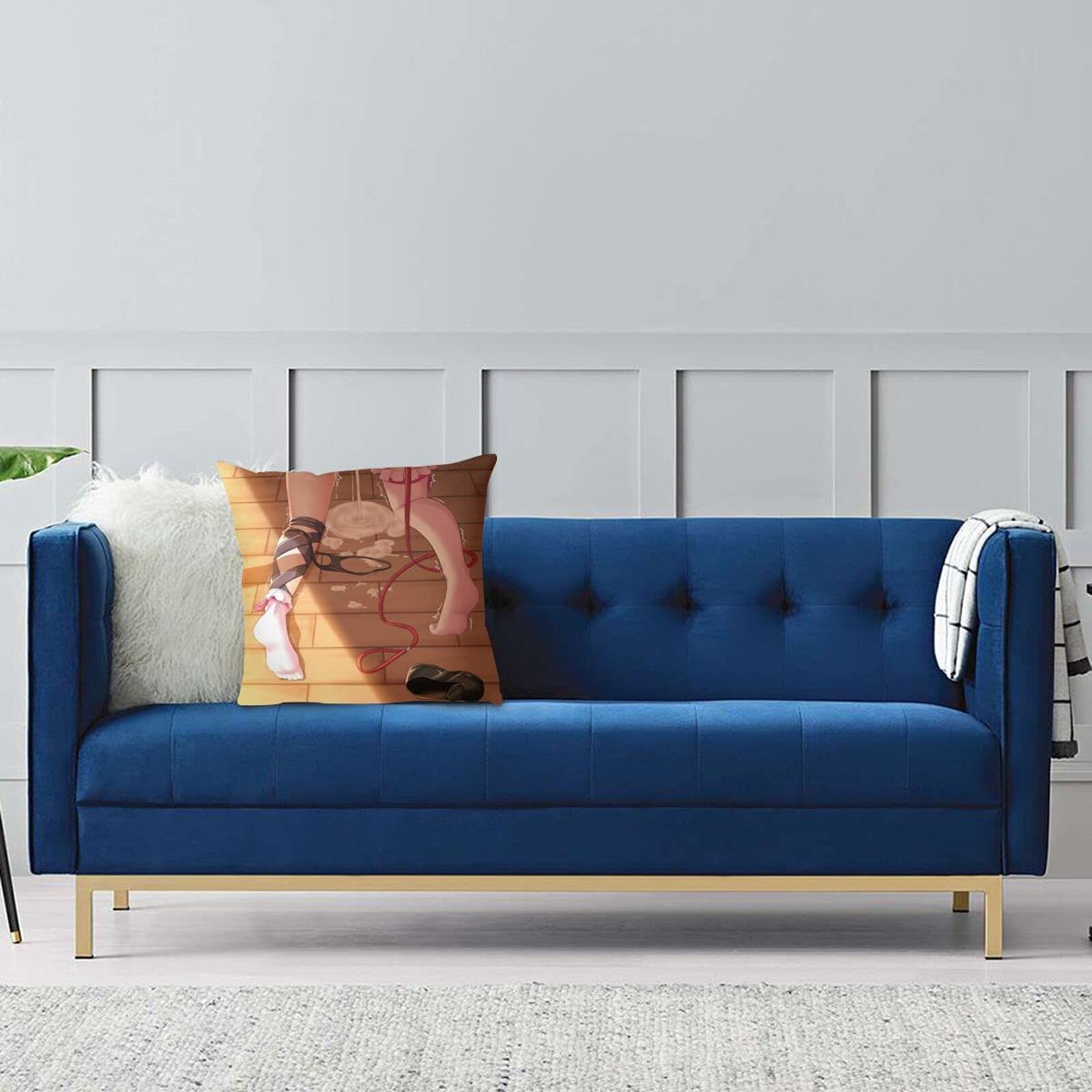 Amazon.co.jp: アヘ顔 抱きしめる枕カバー ソファー カバー 両面