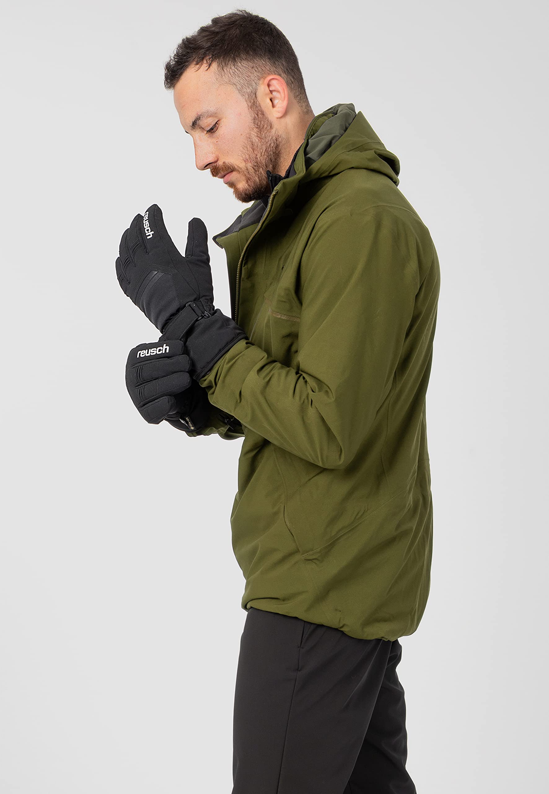 Reusch Stanley Gore-tex męskie rękawice narciarskie, ciepłe, wodoodporne i oddychające