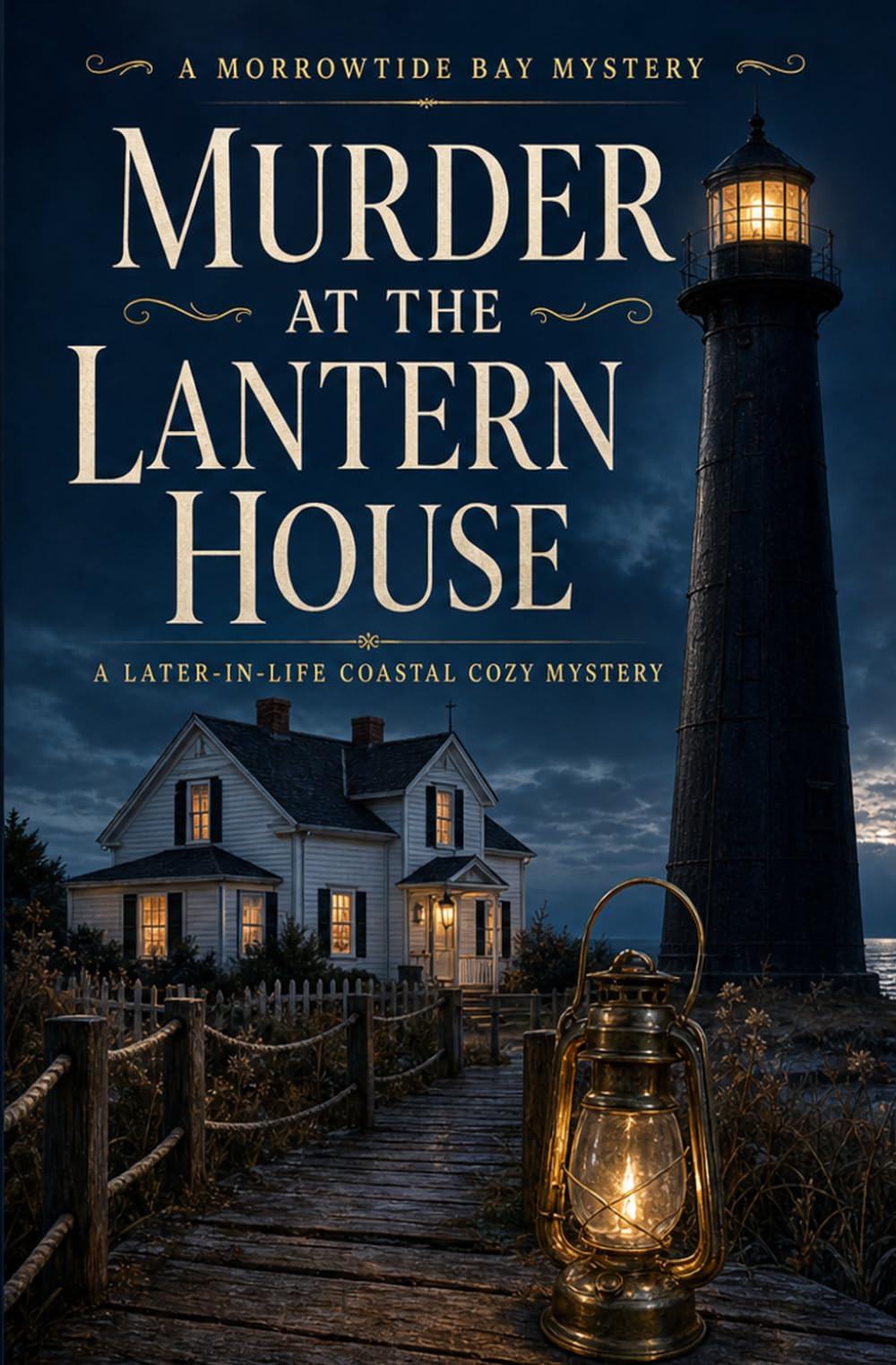 Murder at the Lantern House: A Later-in-Life Coastal Cozy Mystery (Morrowtide Bay Mysteries)