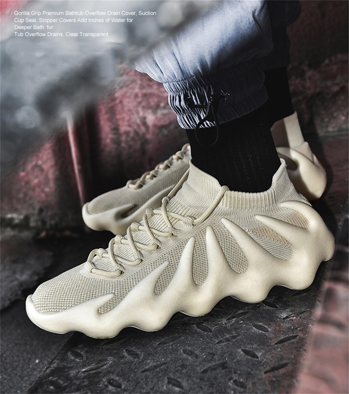 Unisex Fashion Sneakers for Men's Breathable Mesh Fabric 450 Running Shoes Women's Casual Non Slip Track Field Shoes - Image 3