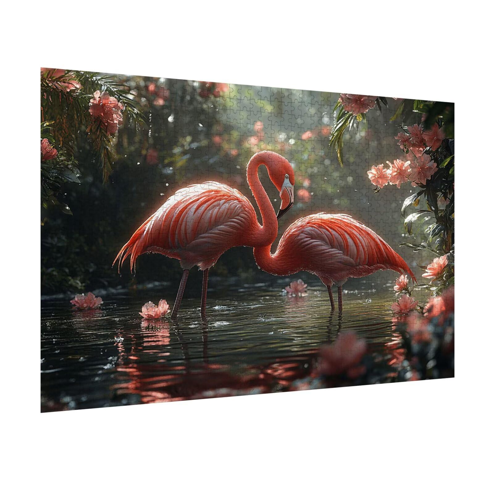 Puzzle 3000 Pezzi Flamingo Puzzle Adulti, Gioco Educativo, n-333 | Jigsaw Puzzles Stagno, Impossibile Difficile Sfida, Classici Gioco Familiare, Giochi Divertenti, Idee Regalo
