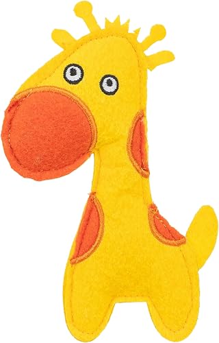 TRIXIE Jirafa de Fieltro para Gatos con Hierba gatera – 15 cm