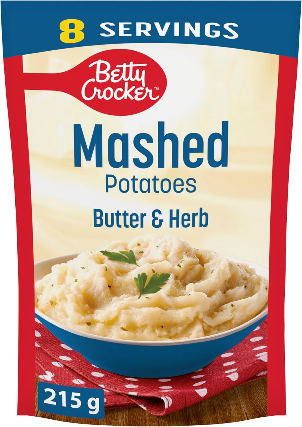 BETTY CROCKER Mashed Potatoes Butter and Herb Flav… BETTY CROCKER Mashed Potatoes Butter and Herb Flav…