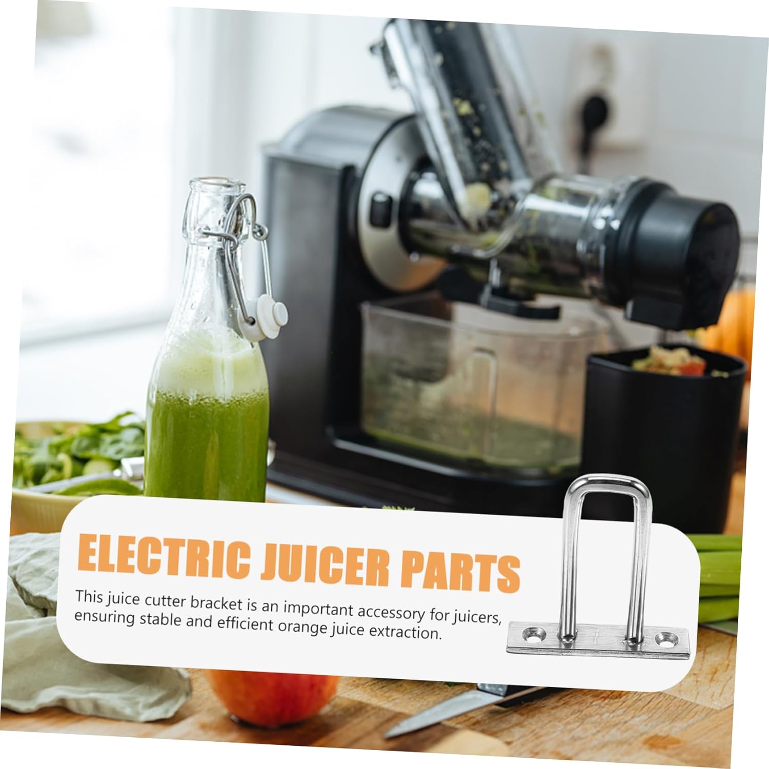 2pcs Automatic Orange Juicer Cutter Rack Holder Compatible Series for Efficient Juice Extraction and Easy Installation