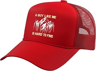 A Guy Like me is Hard to find Funny Hiking Hiker Trucker Hat with Adjustable Mesh Back