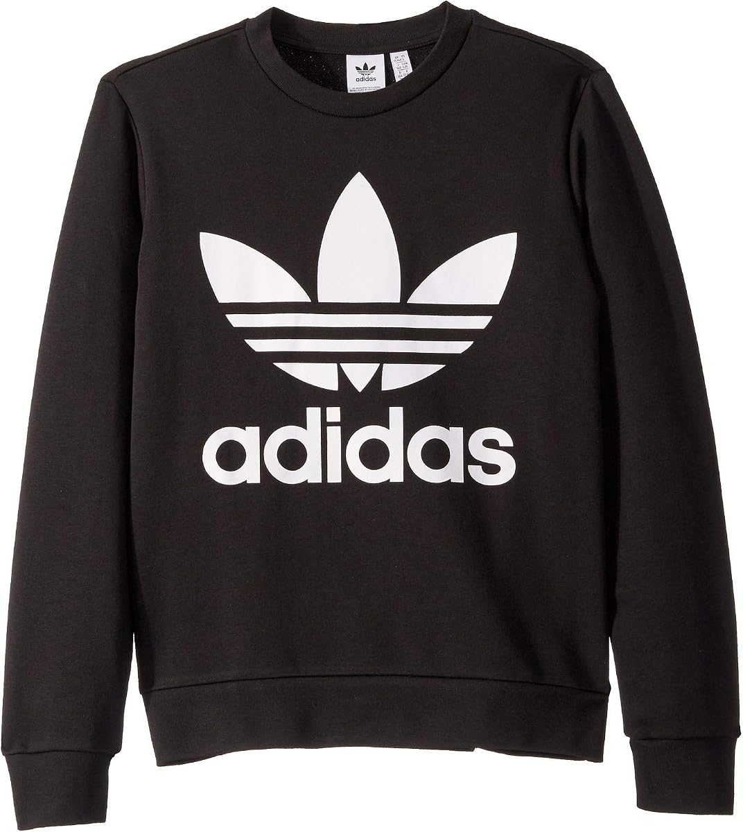 adidas Originals Unisex-Child Trefoil Crew Sweatshirt