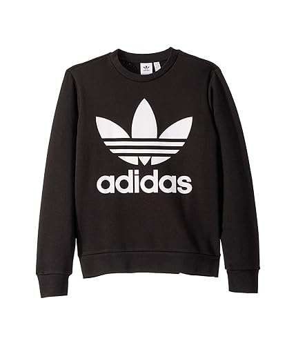 Unisex-Child Trefoil Crew Sweatshirt
