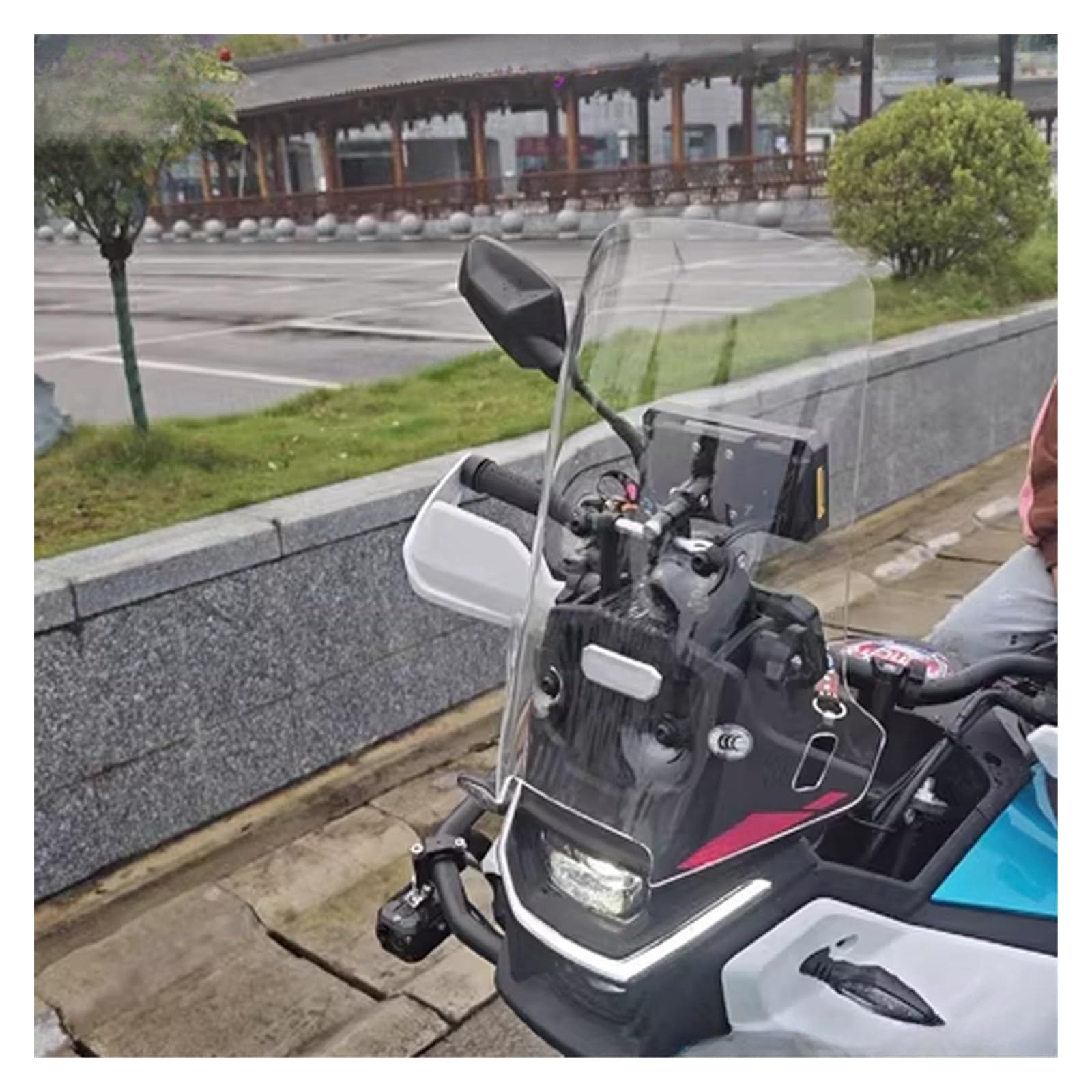 Pare-brise / Déflecteur D'Air Pour CFMOTO 450MT 2024 - Transparent Ou Gris Fumé, Améliore Confort Et Protection