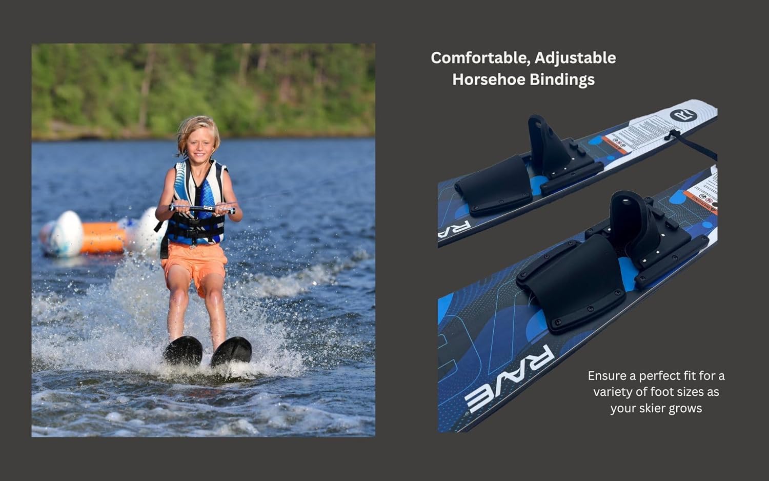 RAVE Sports Steady Eddy Water Skis