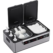 Professional Electric Massage Stone Heater & 3 Bottle Massage Oil & Lotion &Gel Heater for Massage Therapy