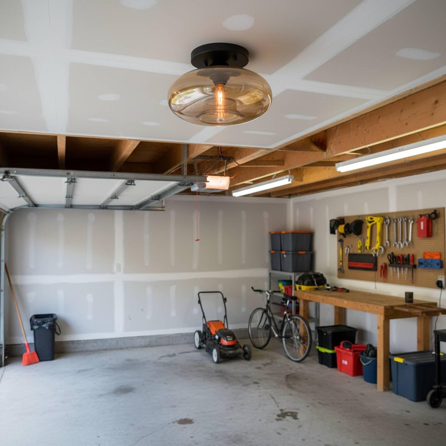 Glass Semi Flush Mount Ceiling Light Fixture Entryway Ceiling Light Porch Light Hallway Foyer Lighting Fixtures