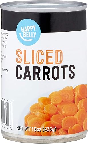 Marca Tienda Happy Belly zanahorias rebanadas, 15 onzas