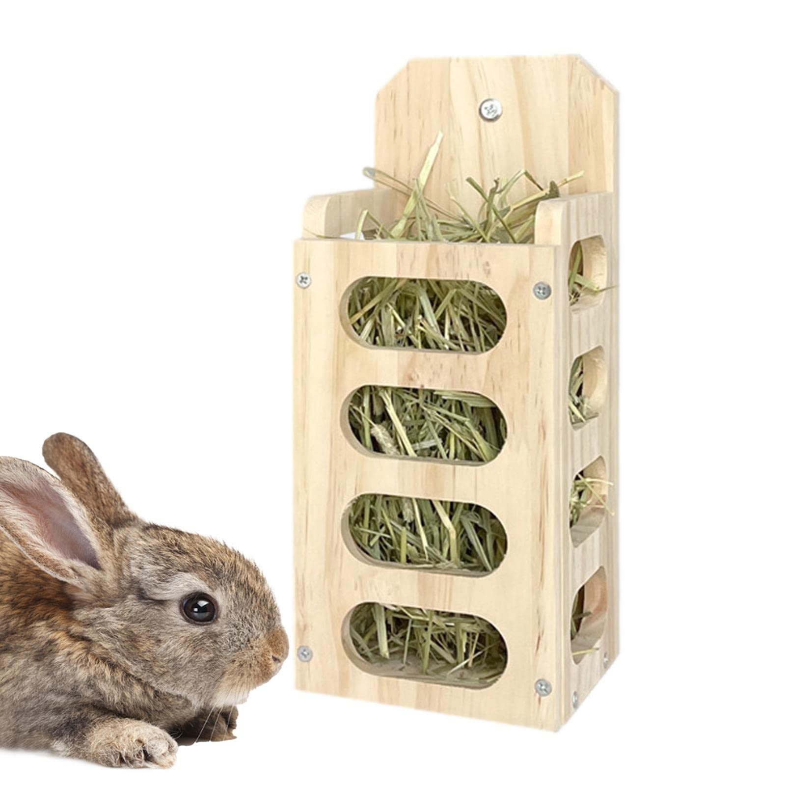 Meerschweinchen Heuraufe BESPORTBLE Heuraufe Für Kaninchen & Meerschweinchen - 2-tlg. Heuhalter Aus Schmiedeeisen, Schwarz Heuraufe Schmiedeeisen