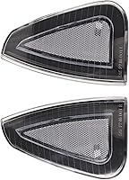 Vista 8 de Fydun 2 piezas de luz de giro delantero Asamblea cubierta de lámpara de marcador lateral 4806218AD para LX 2006‑2010 (blanco)