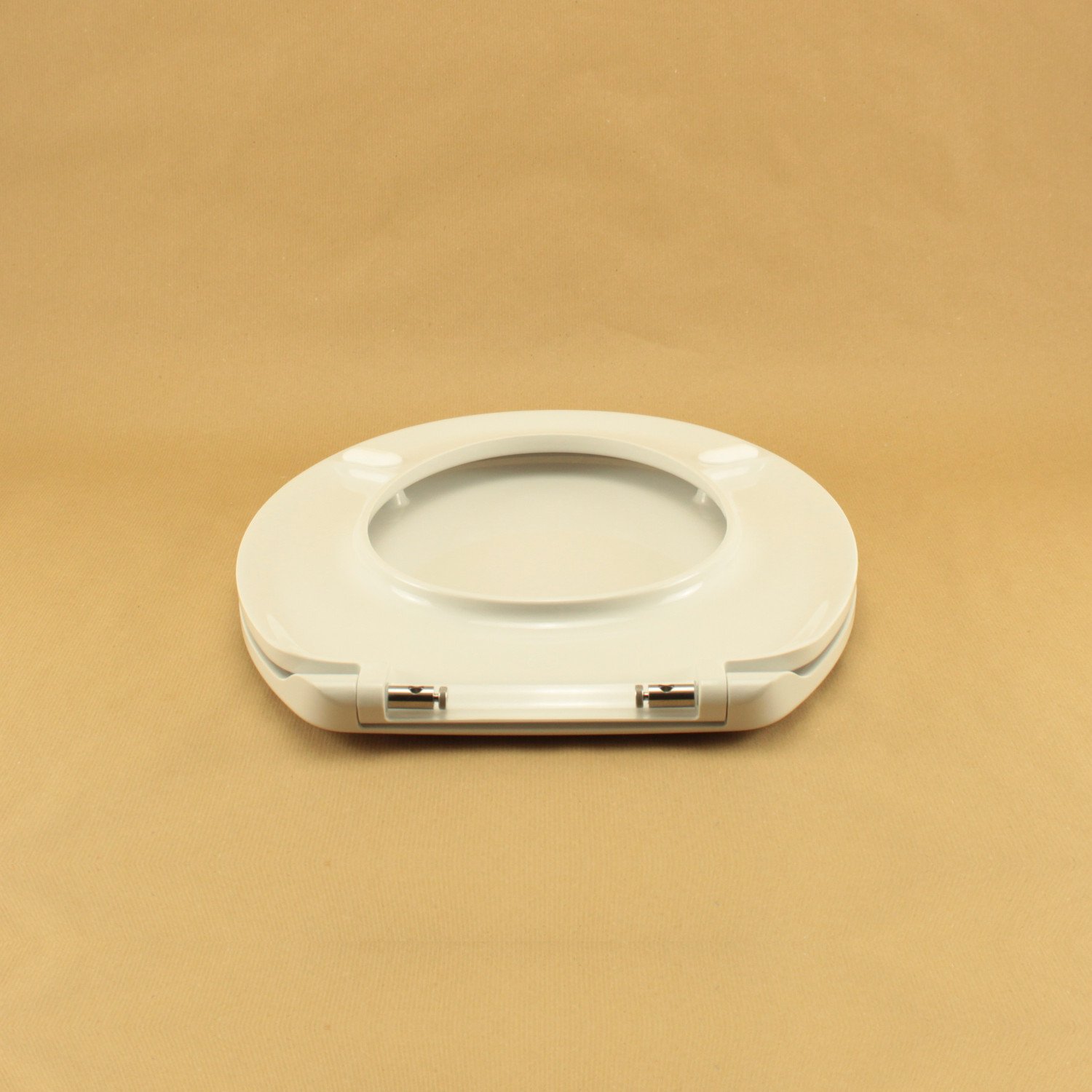 Toiletzitting voor G.S.I. X2 upgrade zoals originele thermostaat wit scharnier roestvrij staal - Sluiting: los (Soft Close Toiletzitting voor G.S.I. X2 upgrade zoals originele thermostaat wit scharnier roestvrij staal - Sluiting: los (Soft Close