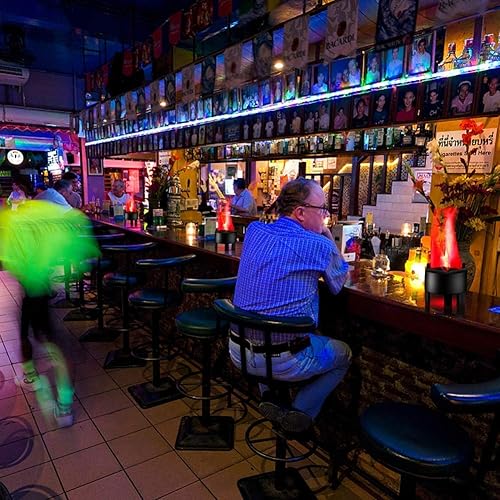 Miniatura 4 de Luz LED de llama de fuego falsa 3D, llama de fuego electrónica, luz de noche de llama simulada, accesorio para decoración de fiesta de interior,