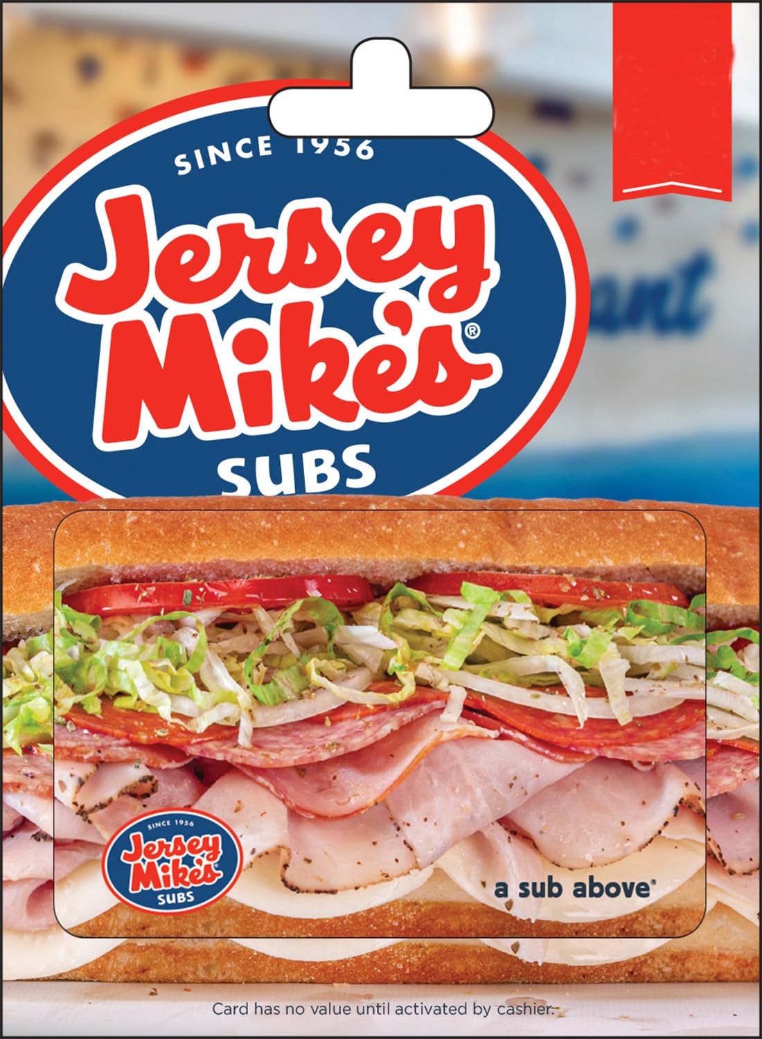 Jersey Mike's Gift Card (50) Thumbnail