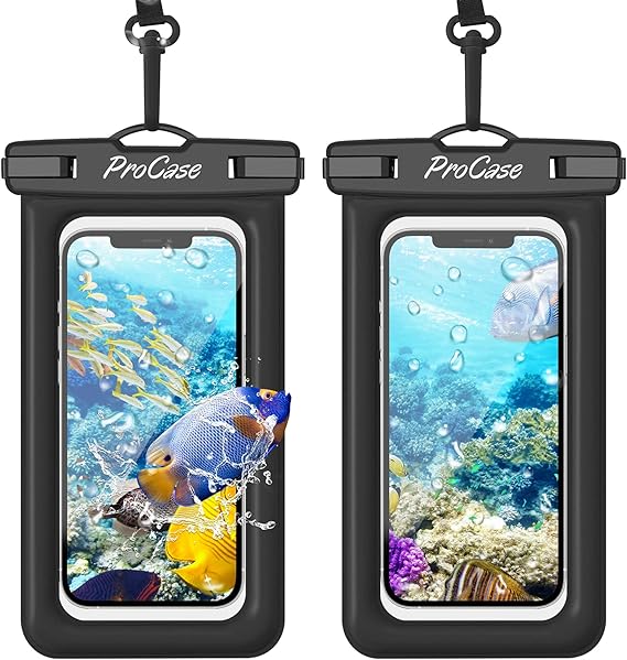 Procase universal waterproof case cellphone dry bag pouch for iphone 12 pro max 11 pro max xs max xr xs x 8 7 6s plus se 2020 Clearance