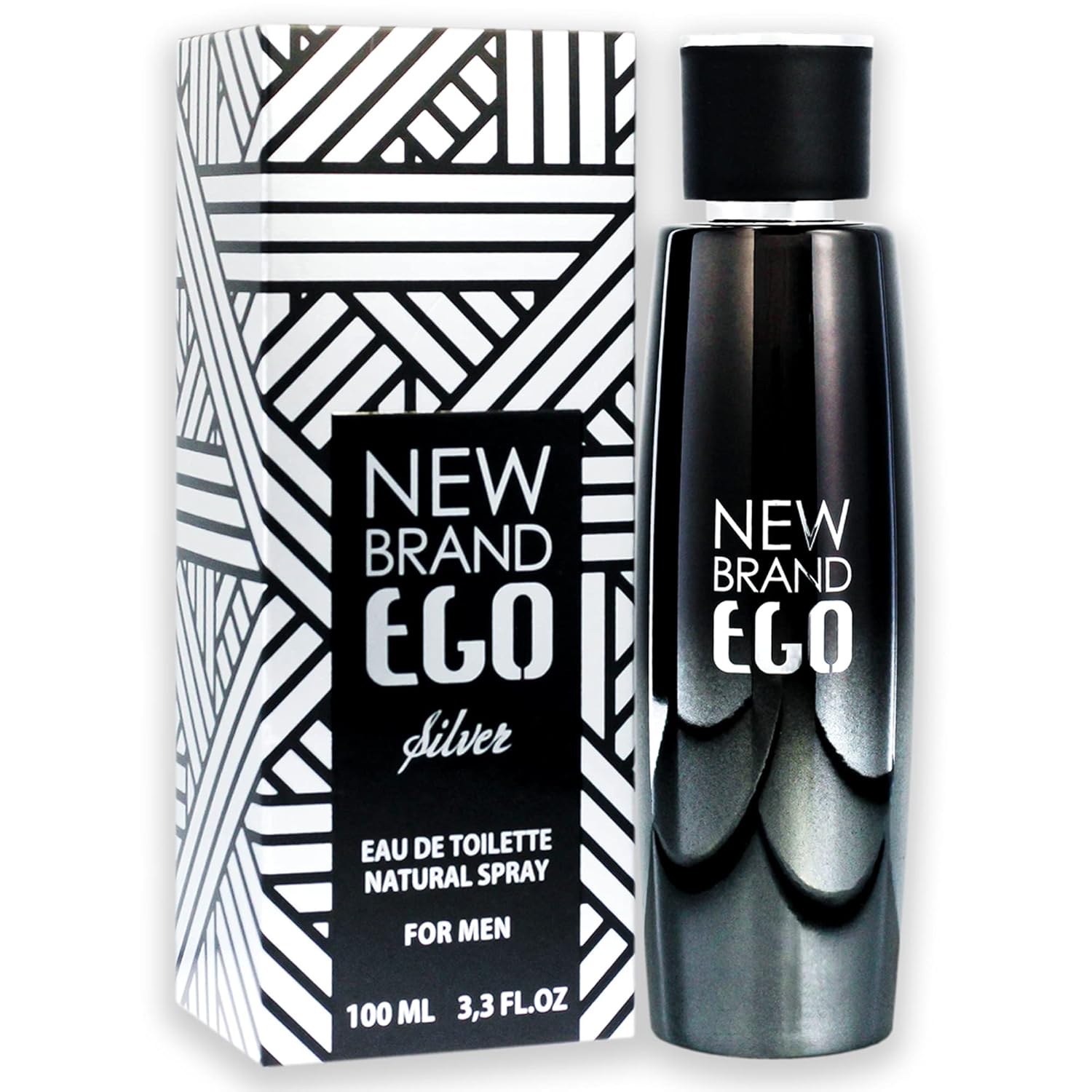 New Brand Ego Silver for Men - 3.3 oz EDT Spray - Image 3