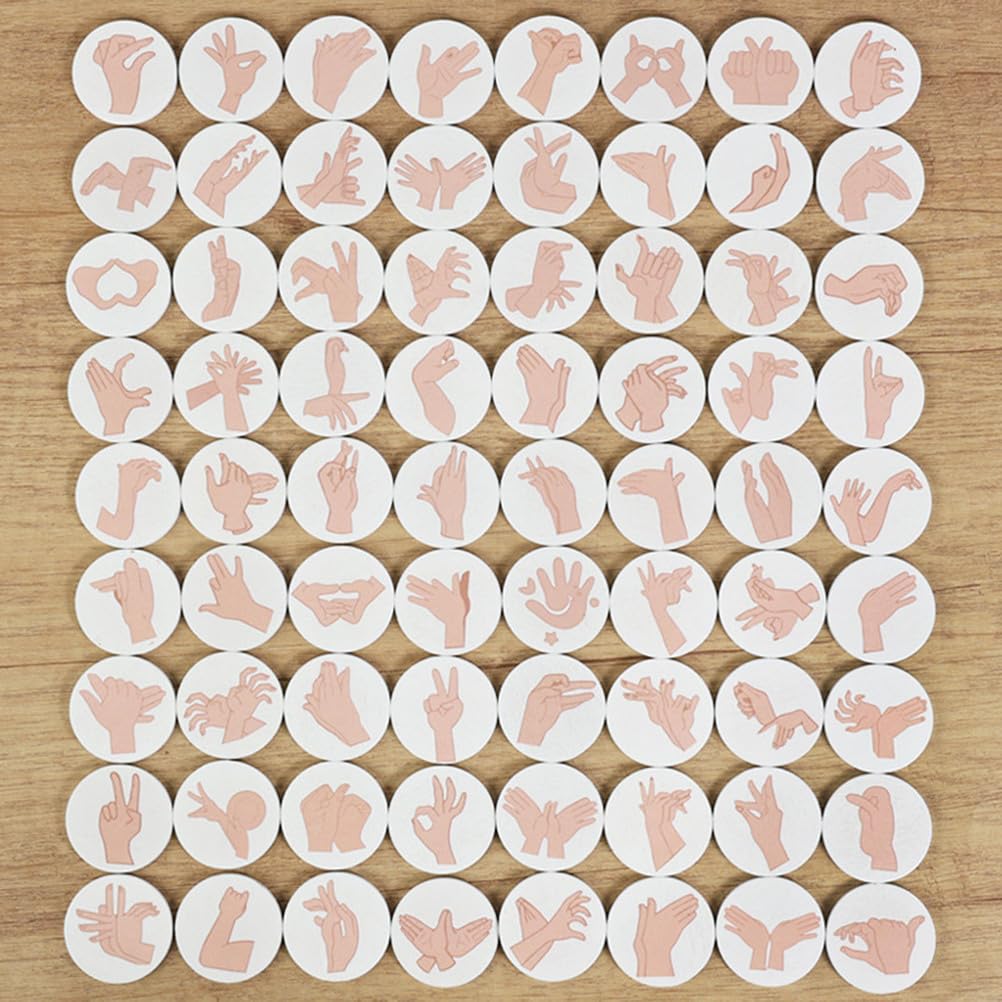 Gioco di Puzzle delle Ombre delle Mani, Giocattolo per Allenare l'Immaginazione