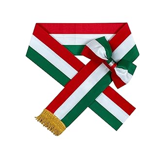 Fascia Tricolore Da Sindaco - Lusso, Made In Italy, Banda Regolabile, 200x90 Cm - Foto 12