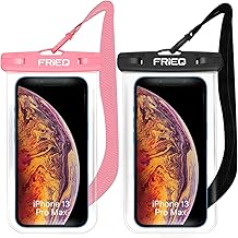 Étui étanche Pour Téléphone Double Compartiment IPX8 - Jusqu'à 8 Pouces, Pour Natation, Plage