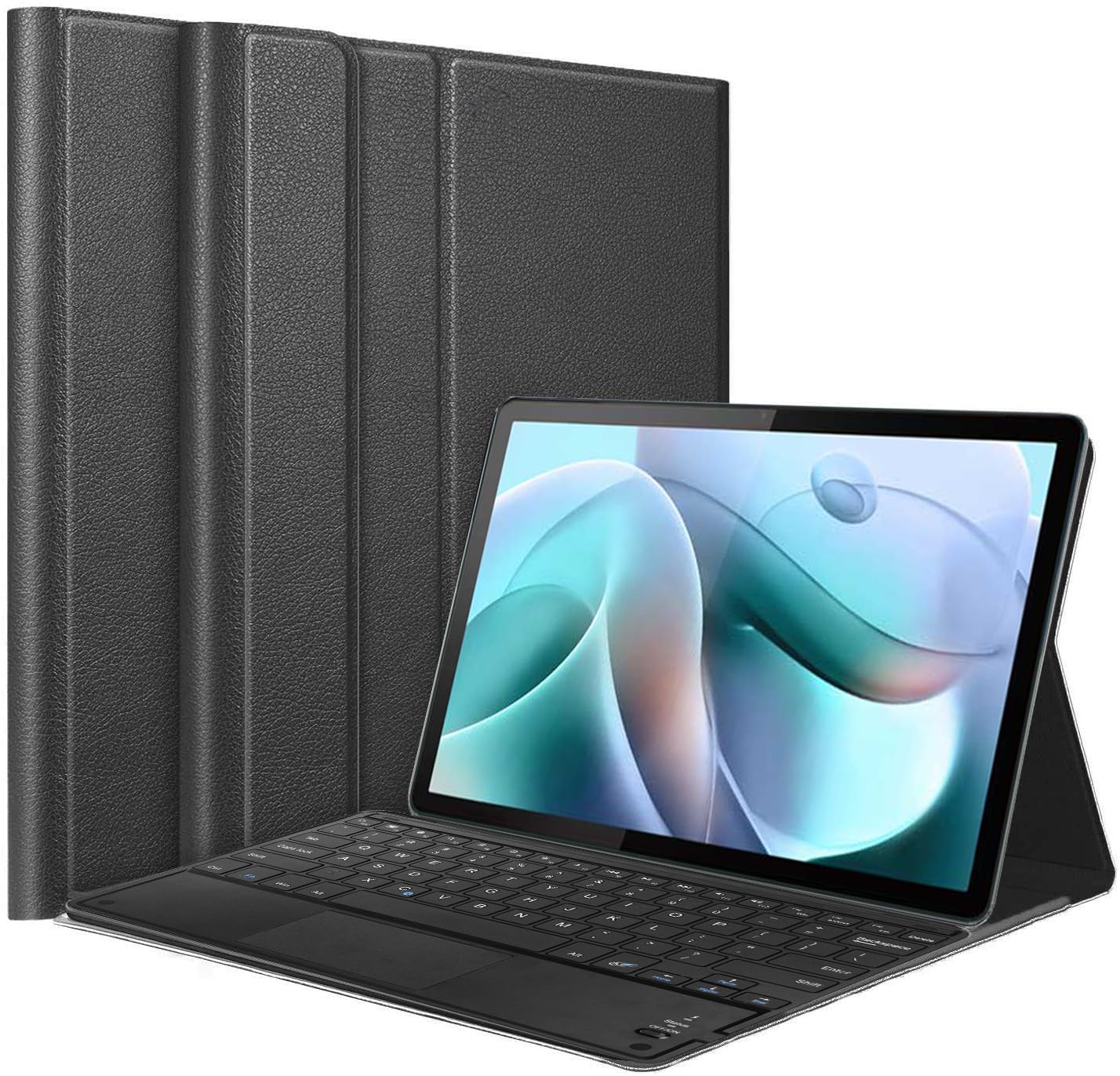 JZCZMCE Funda Con Teclado Para Samsung Galaxy Tab S10 Ultra 5G 14.6