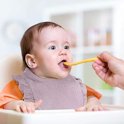 Miniatura 2 de Geyoga 12 baberos de muselina para bebé, baberos de dentición unisex, baberos ajustables para baba, baberos de tela de alimentación para bebés