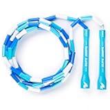 Beaded Kids Exercise Jump Rope - Segmented Skipping Rope for Kids - Durable Shatterproof Outdoor Beads - Light Weight and Tangle Free Exercise Training - Easily Adjustable Kids Jump Rope for Fitness