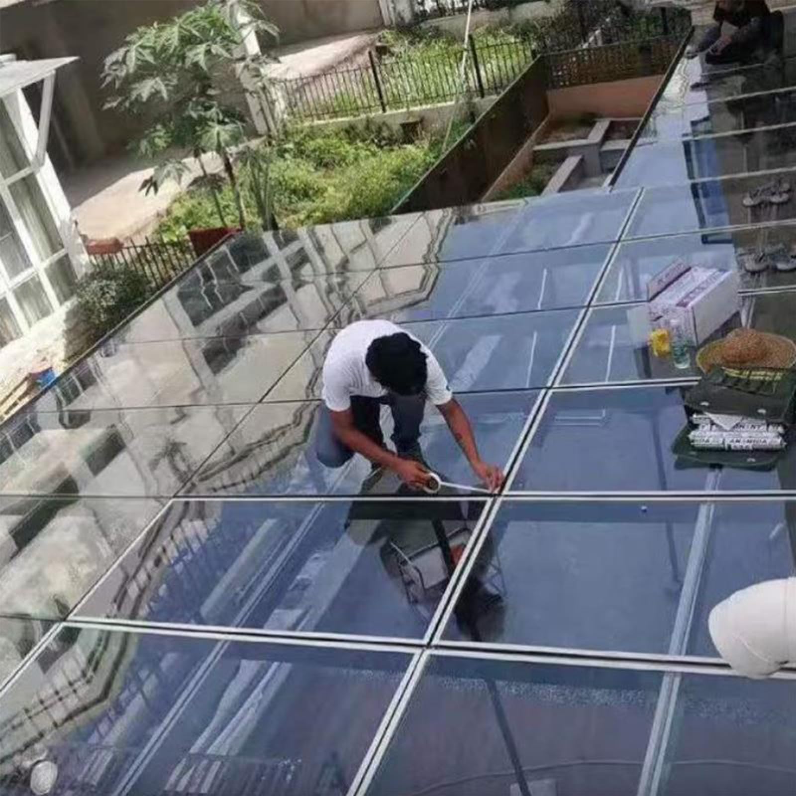 Polycarbonatplatten, große transparente Acryl-Kunststoffplatten, Dachplatten, UV-geschützt, Glasersatz, für Bilderrahmen, Zeichnungen, Gewächshäuser, Überdachungen, Carports, kundenspezifisc
