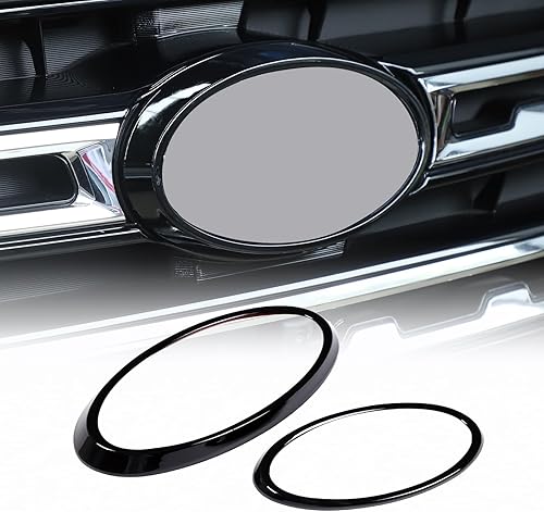 Cubierta de decoración de logo frontal y trasero para coche, anillo de adorno, compatible con Subaru Outback 2021 2022 2023 2024 2025, accesorios de