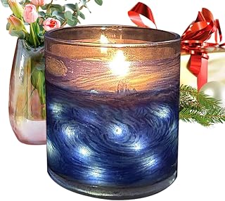 Candles for Home Scented - Natural Relaxing Artistic Starry Sky Decor | Jelly Wax Candle | for Holiday Birthday Party Offices Living Room Dormitory Apartment Bathroom Housewarming Christmas Summer