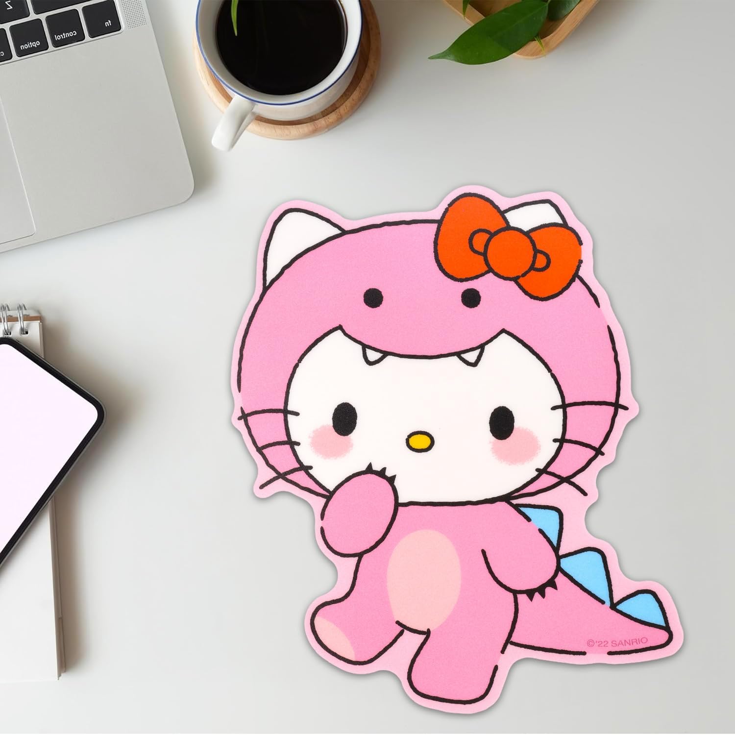 Hello Kitty Mouse Pad Office Supply Bundle - Anti-Slip Rubber Base Mousepad image 2