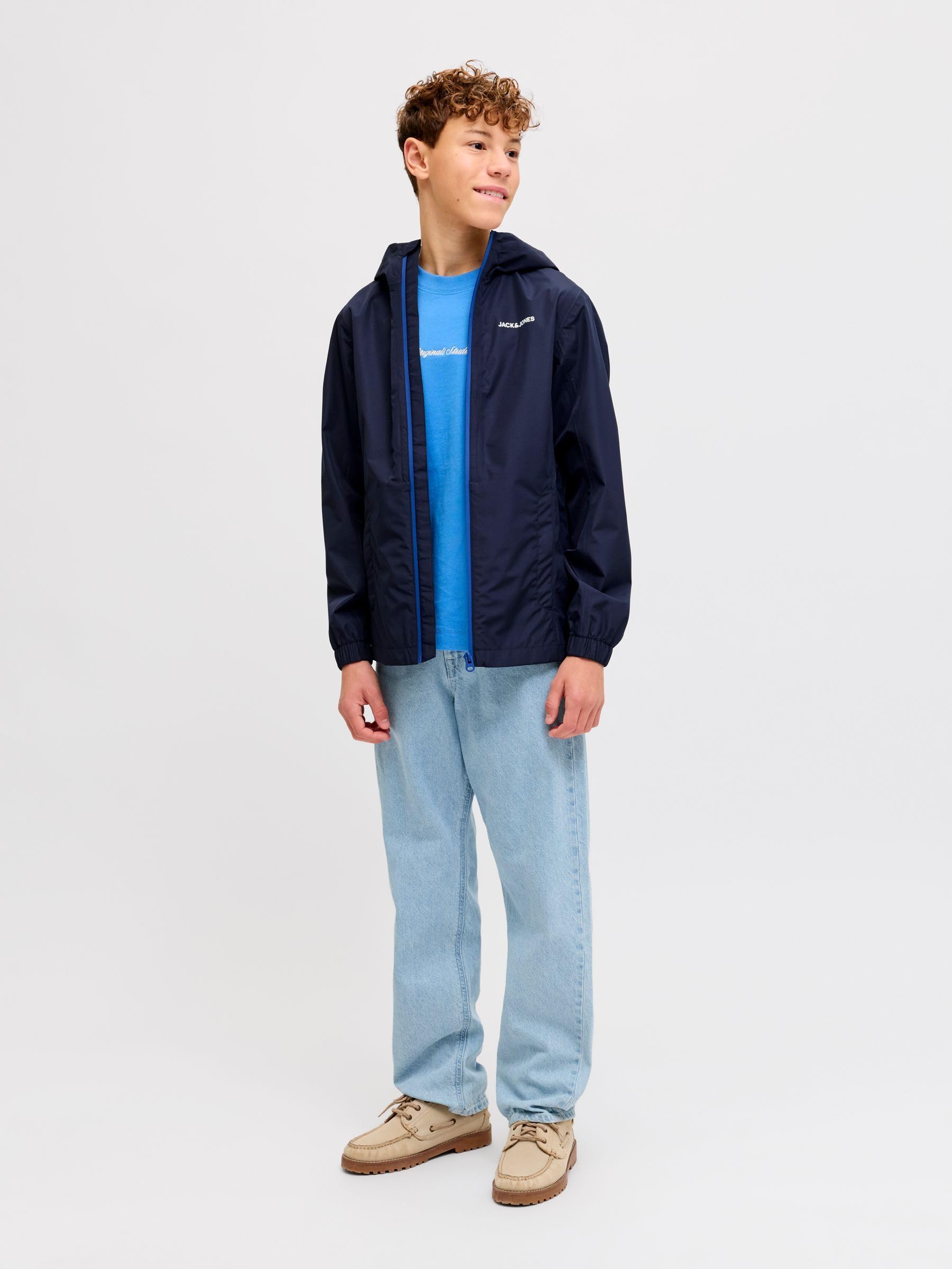 JACK & JONES Jjeflynn Rain Jacket Sn Jnr Jjeflynn Veste de pluie Sn Jnr Homme (lot de 1)