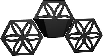 Plastec WPPHXP3 Hex Wall Planter Expansion Kit