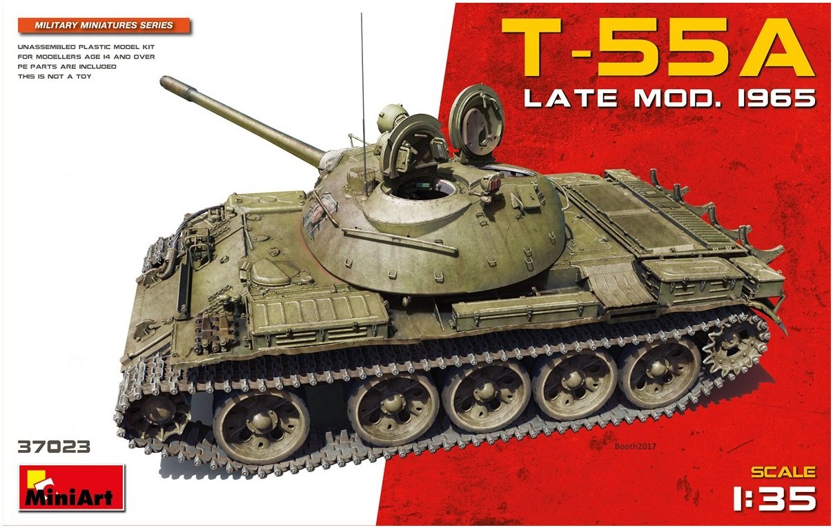 Amazon.co.jp: ミニアート 1/35 ソビエト連邦軍 T-55A 後期型 Mod.1965