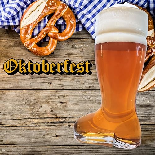 Miniatura 4 de Das Boot - Taza de vidrio para cerveza de 2,5 litros, despedida de soltero, cerveza, octubre fest, para 6 cervezas, regalo para bebedor de cerveza