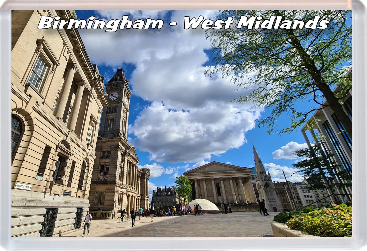 Birmingham - West Midlands - 96 x 67mm Jumbo Fridge Magnet/Magnets BBSFHM515
